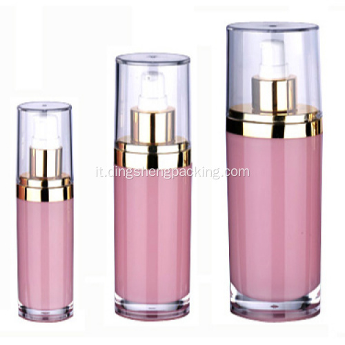 Contenitori e confezioni per cosmetici acrilici ovali colorati da 15 ml 30 ml 60 ml 120 ml